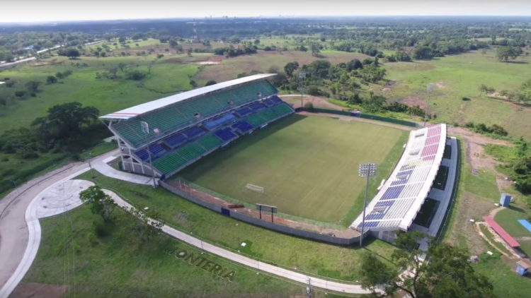 Via Marca Claro Colombia. Estadio Jaraguay de Montería