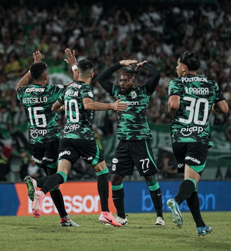 Cortesía: @nacionaloficial. Gol de William Tesillo.