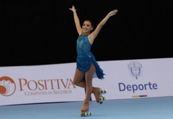 Colombia es campeona del Panamericano en patinaje artístico.