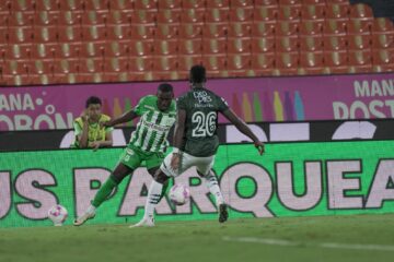 Cortesía. El juego entre Atlético Nacional y Deportivo Cali finalizó empatado.